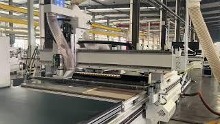 EA48-FT-1828 cnc nesting machine with loading, unloading, automatic labeling