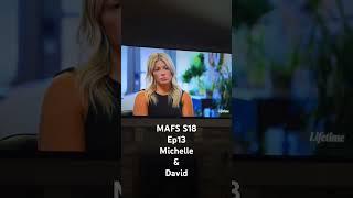 #MAFS #marriedatfirstsight #michelle #david #lying #texting #sorry #wewererootingforyou #cheating