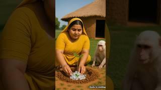 Big women plants ice tree #ai #women #ice#monkey#tree#bear