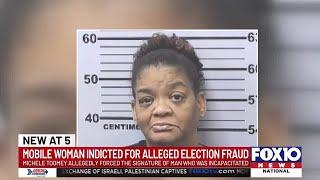 Mobile woman indicted for alleged election fraud