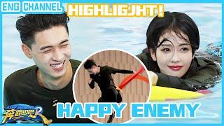 Bailu and Qin Xiaoxian played flying chair to hurt each other |Keep Running Yellow River S2|CLIP|EP4