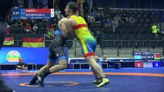 Repechage GR - 97 kg: I. UMAYEV (KAZ) v. U. PUSTASHYLAU (BLR)