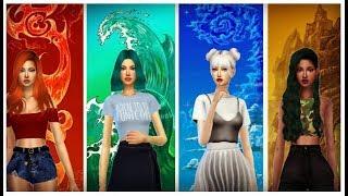 The Sims 4 Cas: The Four Immortal Sisters