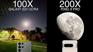 Google Pixel 8 Pro Vs Samsung Galaxy S23 Ultra Live Zoom Test Comparison