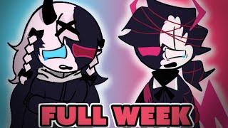 FRIDAY NIGHT FUNKIN EVIL Boyfriend VS Sarvente, Ruv, Selever n Razasy FULL WEEK "ROUND 2"