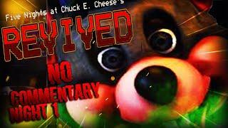 Five Nights at Chuck E Cheese's Revived (FNAF) Horror Gameplay Walkthrough - Night 1 No Commentary