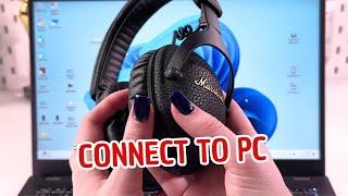 How to Pair Marshall Monitor III A.N.C Headphones with a Windows PC or Laptop