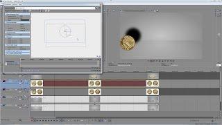 Sony Vegas Pro 13 - 3D монета (часть вторая)