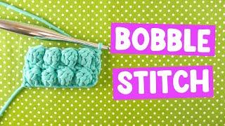 Bobble Stitch Crochet Tutorial (EASY Step-By-Step Guide)