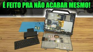 ABRINDO O NOTEBOOK MILITAR DE VERDADE! QUE NEGÓCIO BEM FEITO!