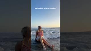 i cut my leg open on a rock! #ellahperry #fail #relatable #beach #funny #aesthetic