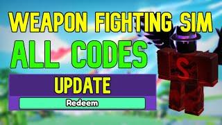 ALL WFS CODES | Roblox Weapon Fighting Simulator Codes (April 2023)