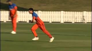 Outswing bowling by the left hand batsman in Dubai  icc cricket stadium ️️️