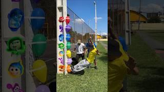 Kick challenge Parkour Inside Out version  #shorts #parkour #divertidamente2