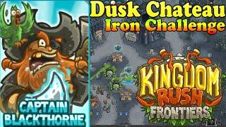 Kingdom rush frontiers hd сумерки замок железо (уровень 22) герой капитан блэкторн лукреция