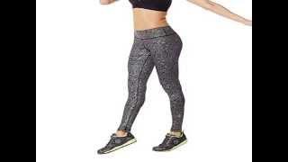 Check Zumba Fitness Women's Heart Perfect Long Leggings, Back to Black, Medi Product images