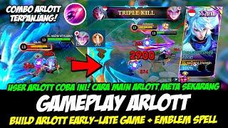 TIPS COMBO ARLOTT META SEKARANGCARA MAIN ARLOTT TERBARUBUILD ARLOTT TERSAKIT 2024GAMEPLAY ARLOTT