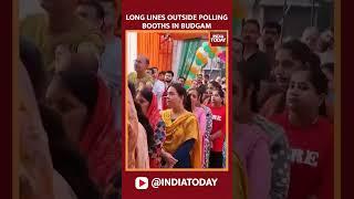Jammu Kashmir Polling 2024 | Long Lines Outside Polling Booths In Budgam | India Today