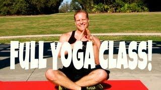 60 minute Yoga Class for Beginners | Sean Vigue Fitness