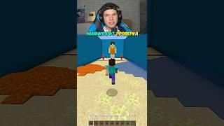 Сможет ли Стив Пройти в Minecraft?! 456% #shorts #шортс #minecraft #майнкрафт #проверка #lisfox