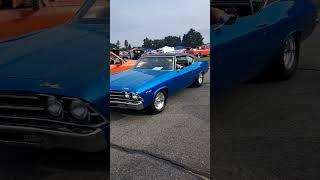 Chevelle Muscle Cars at Gilmore Car Museum #chevy #chevelle #musclecar #gilmorecarmuseum  #carshow