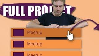 Adding a Meetup List & Single Meetup Card | Vue.js + Vuetify + Firebase FULL PROJECT