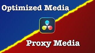 What is Optimized Media and Proxy media in DaVinci Resolve and Why You Should Know the Difference.