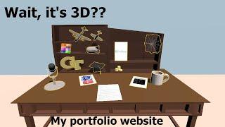 I made a 3D Portfolio Website... and I kind of regret it