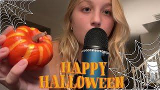 ASMR: Slow, Sleepy Triggers Halloween Addition ️