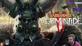 Warhammer: Vermintide 2 - Полное прохождение игры на релизе. + фан с Твич интеграцией