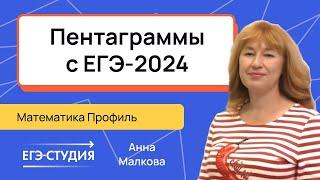 Пентаграммы на ЕГЭ 2024. Планиметрия №17 Анна Малкова