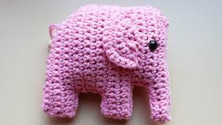 crochet elephant amigurumi