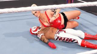 Rey Mysterio vs Liv Morgan | WWE SMACKDOWN | INTERGENDER MATCH FEMALE WRESTLING | NOV 23