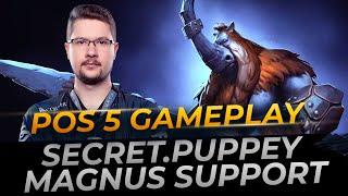 Puppey plays Magnus Support | Full Gameplay Dota 2 Replay
