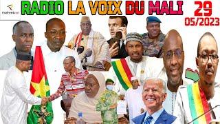 La Revue de Presse de la RADIO LA VOIX DU MALI du 29 MAI 2023