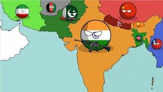 History of India ( 1700 - 2022 ) | COUNTRYBALLS