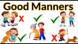 Good manners for kids | Good habits | Good manners | Good habits for kids