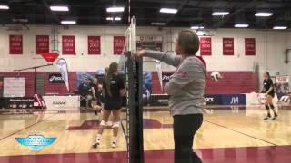 Volleyball warm up drill for ball control - The Art of Coaching Volleyball