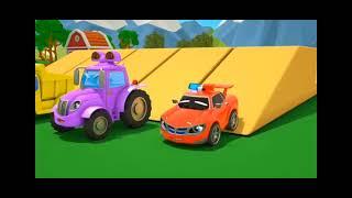 baby shark + wheels on the bus song -soccer ball shaped wheels -