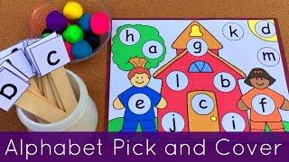 Preschool and Kindergarten Alphabet Recognition and Fine Motor Acitivity