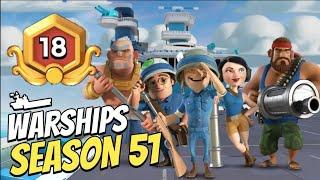 Boom Beach Warships Season 51 Rank 18