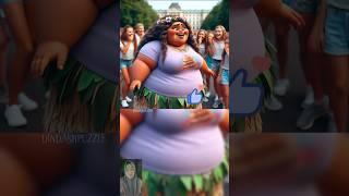 Princess Moana OTW Glow Up️ #princess #disney #shorts