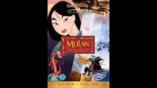 Opening to Mulan: Special Edition UK DVD (2004)