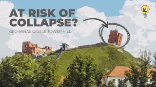 Unstable Slopes! Landslides Around Gediminas Castle Tower Hill