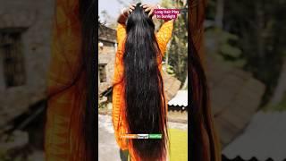 Long Hair Play in Sunlight #youtubeshorts #viral #longhair #hairbun #hairplay #hairfashion