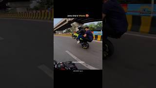 Jannu Bhai Ki Wheelie  | Motovlogger jannu stuntz #shorts #motovlog #wheelie #rider #bike #ktm #...