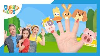 FAMILIA DEDO GRANJA | Canciones Infantiles  | Dubbi Kids