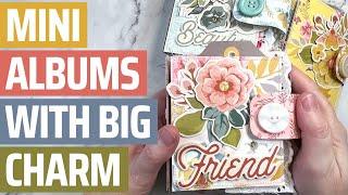 3 SIMPLE  Mini Albums {full of pretty pages!}  you just HAVE to make!