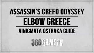 Assassin's Creed Odyssey Elbow Greece Ainigmata Ostraka Location / Solution (Attika)