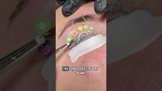 Korean style lash lift using Elleebana Elleeplex Profusion #elleebana #koreanlashlift #lashlift